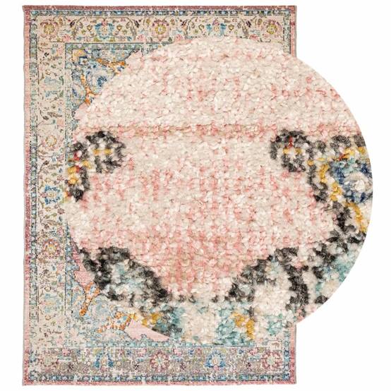 Tapis de terrasse - Tapis ARBIZU intérieur extérieur design vintage 200x280 cm-JU594 - Image 3