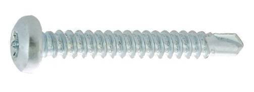Vis auto-perceuse à tête cylindrique crantée Torx zinguée DIN 7504-N 4,8X25 boîte de 250 - ULTIMA - 15348250 - Image 1