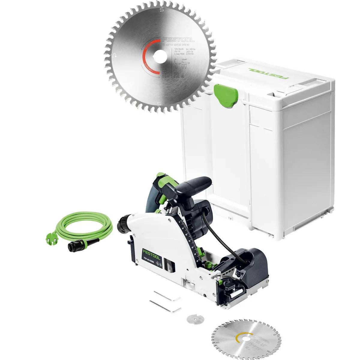 Scie plongeante avec inciseur TSV 60 KEBQ-Plus Master Edition + une lame offerte laminate - FESTOOL - 578197 - Image 1