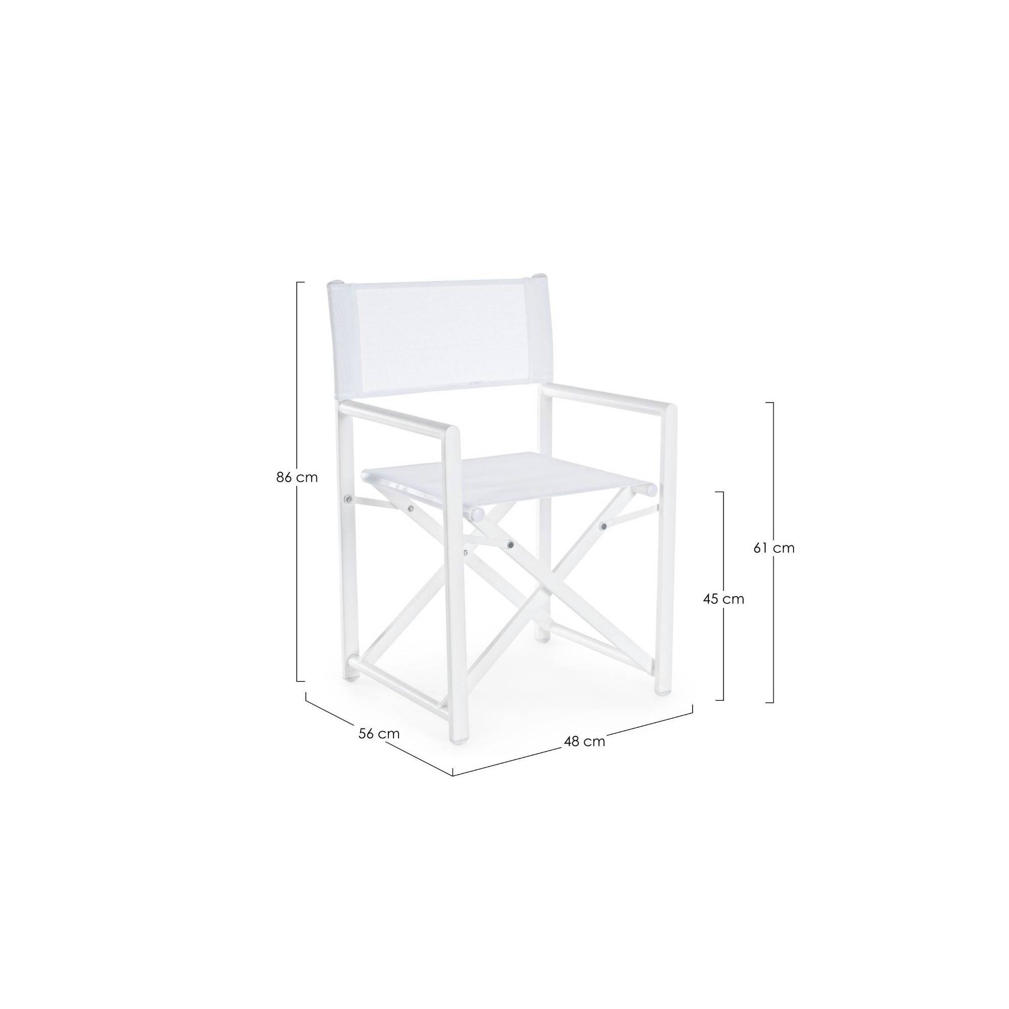 Autre - Chaises de metteur en scène pliables d'extérieur (lot de 2) - CABOURG - Image 7