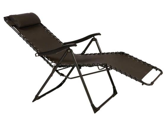 Hesperide - 2 Fauteuils de jardin relax SILOS Gris anthracite - Hespéride - Image 3