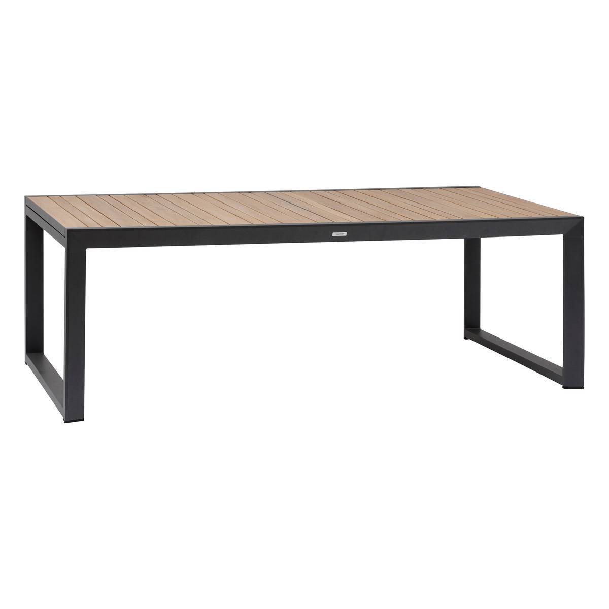 Hesperide - Table de jardin extensible "Corvo" acacia & graphite 12 places Hespéride - Image 2