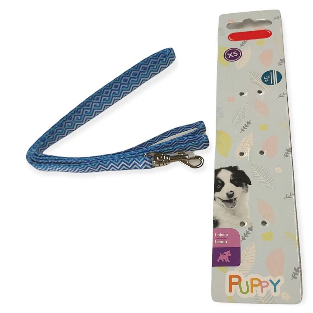 Laisse bleu PUPPY PIXIE 1,20 m pour chiots - Image 3