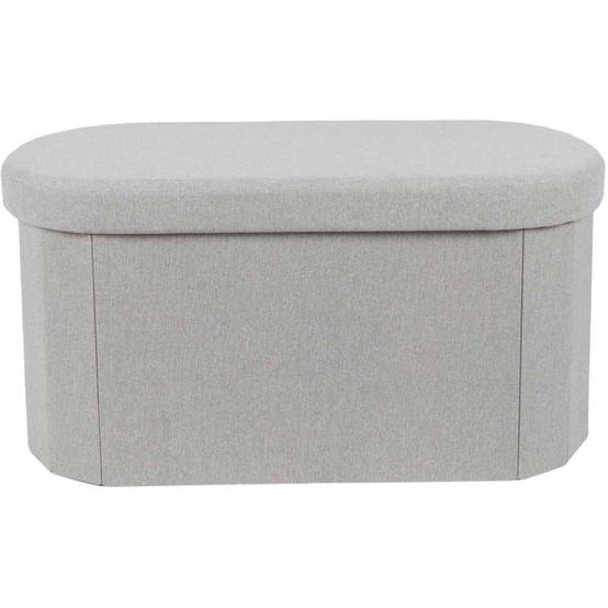 The Home Deco Factory - Coffre banc pliable en tissu Pills - Image 2
