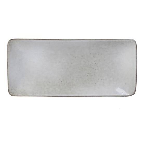 The Home Deco Factory - Coupelle Rectangle "Au Grès du Temps" 22cm Gris - Image 1