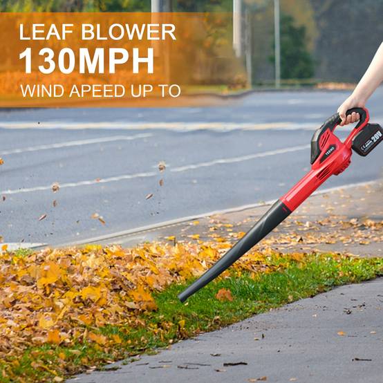 Souffleur sans fil 20 V, batterie 3,0 Ah, 1 chargeur,Compatible avec les batteries Makita - Image 3