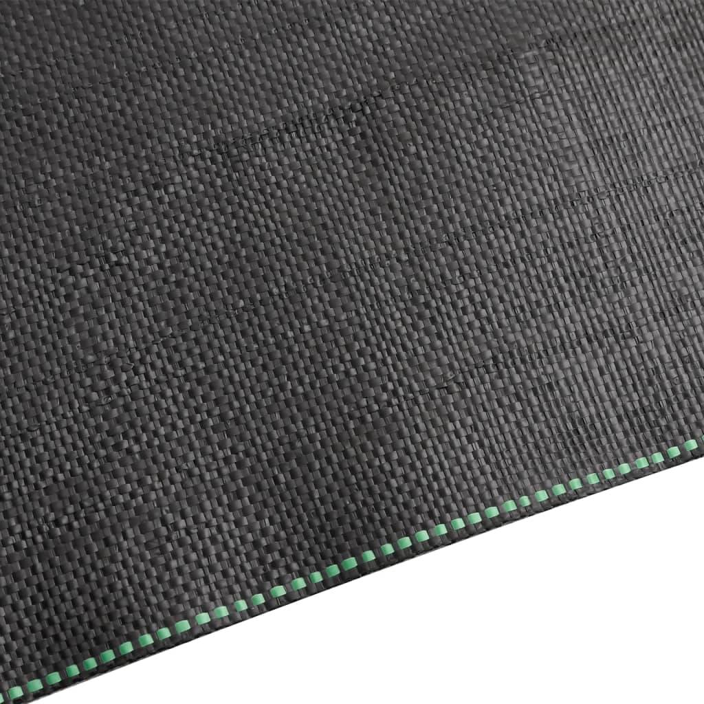 Vidaxl - Membrane anti-mauvaises herbes noir 2x100 m PP vidaXL 4005231 - Image 5