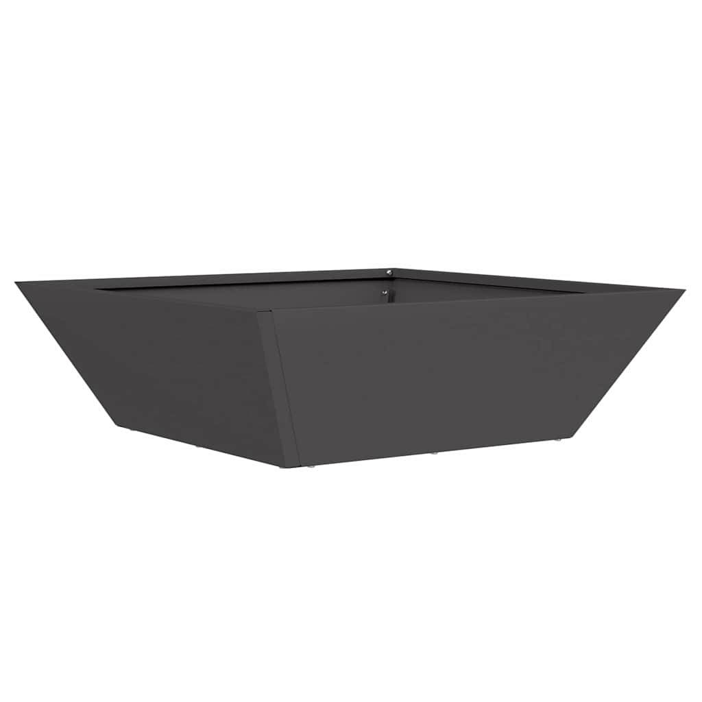 Maison Chic - Cache-pot de jardin 5 pcs | Bac à fleurs Noir 50 x 50 x 15 cm - Image 5