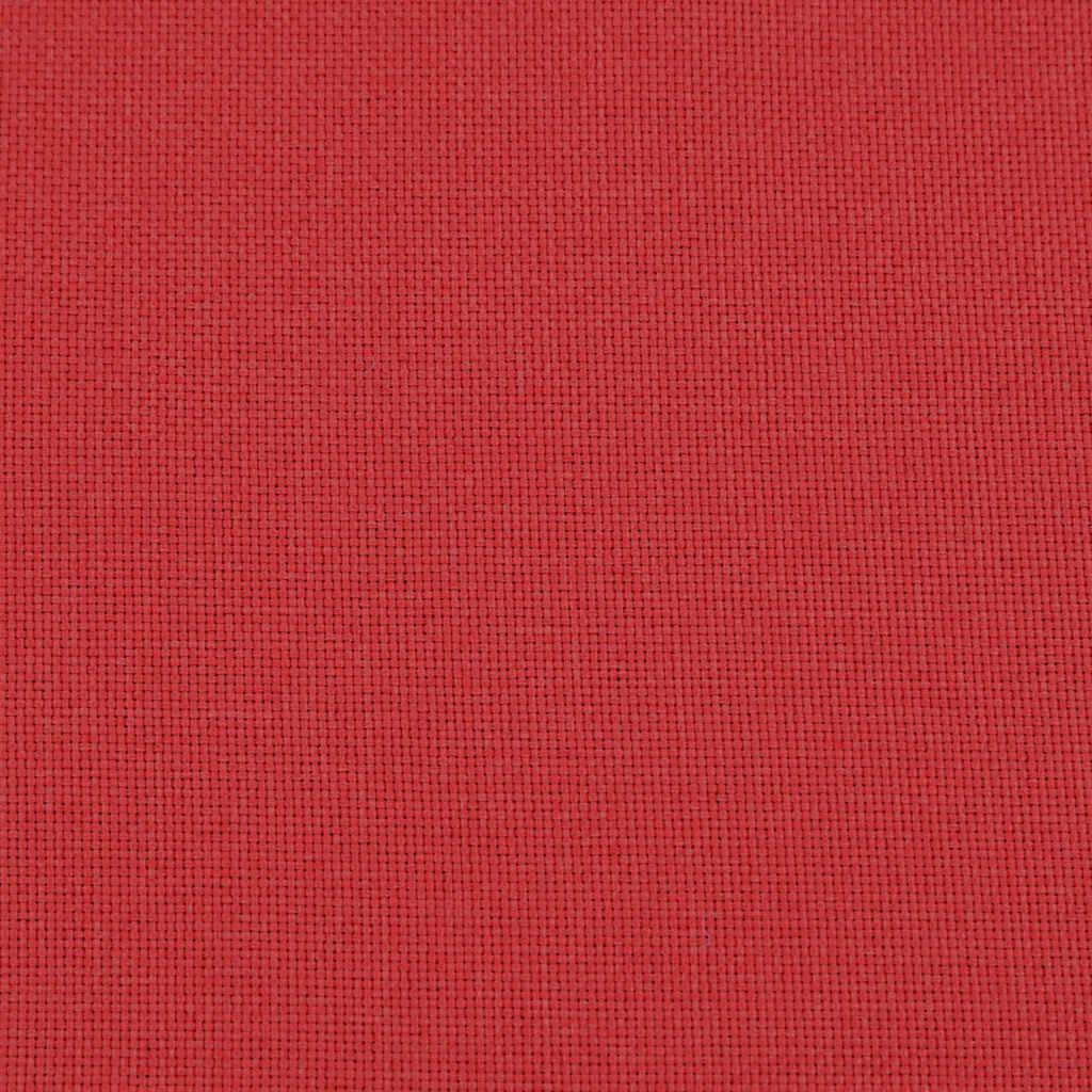 Paire de Coussins Carrés Tissu Doux pour Décoration Salon Chambre Housse Lavable Rouge 50x50 cm – ComfortXL Outdoor Living - Image 8