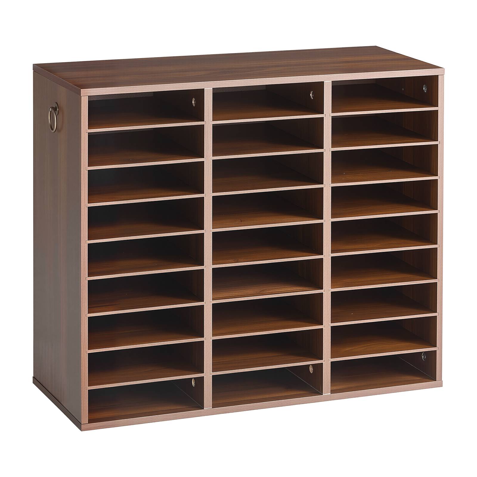 Vevor - VEVOR trieur de documents en bois, 27 compartiments, étagères réglables, pour dossiers A4, papiers, magazines et courriers