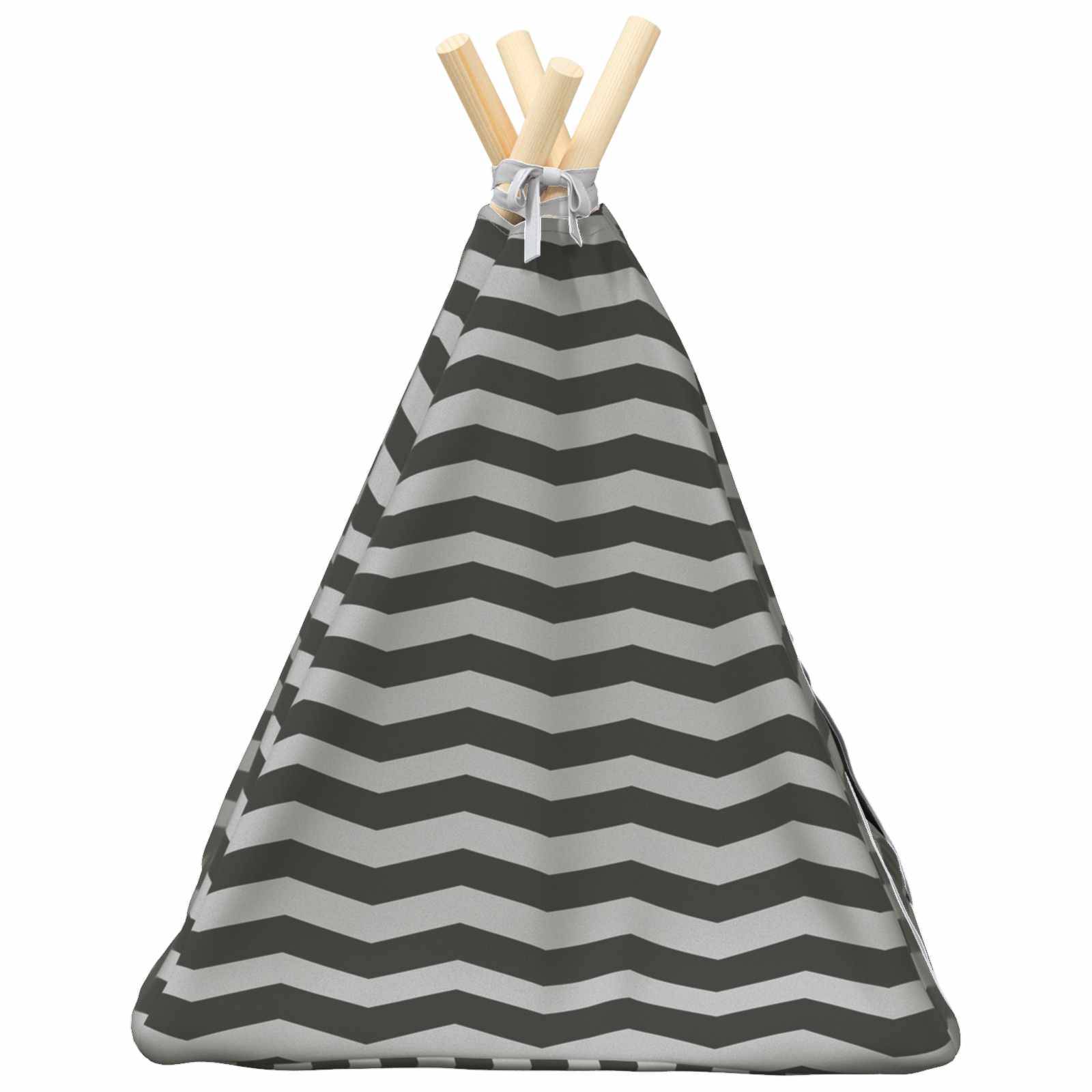 Vidaxl - Teepee pour animaux de compagnie avec coussin 40 x 40 x 50 cm vidaXL 42020255 - Image 7