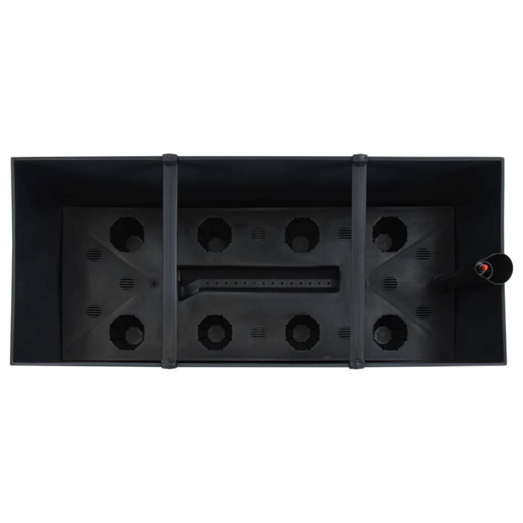 Prolenta Premium - Jardinière rotin anthracite 60 x 25 x 46 cm - Prolenta premium p336.7 - Image 6