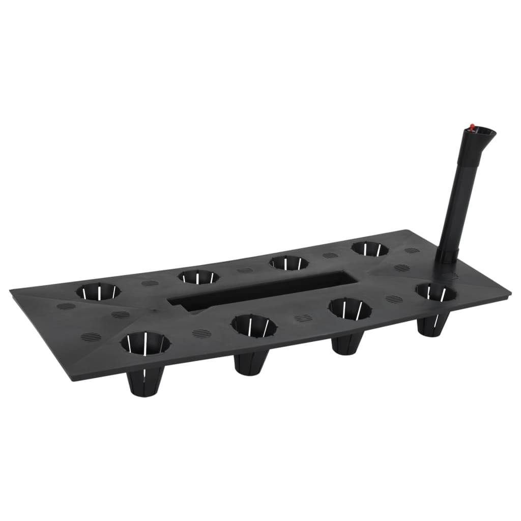 Prolenta Premium - Jardinière rotin anthracite 60 x 25 x 46 cm - Prolenta premium p336.7 - Image 7