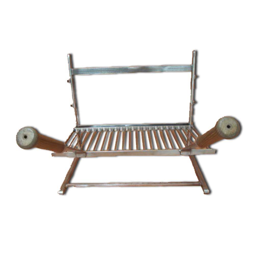 Ensemble grille barbecue de cheminée Forge de Rodez 3 étages 60 cm - Image 2