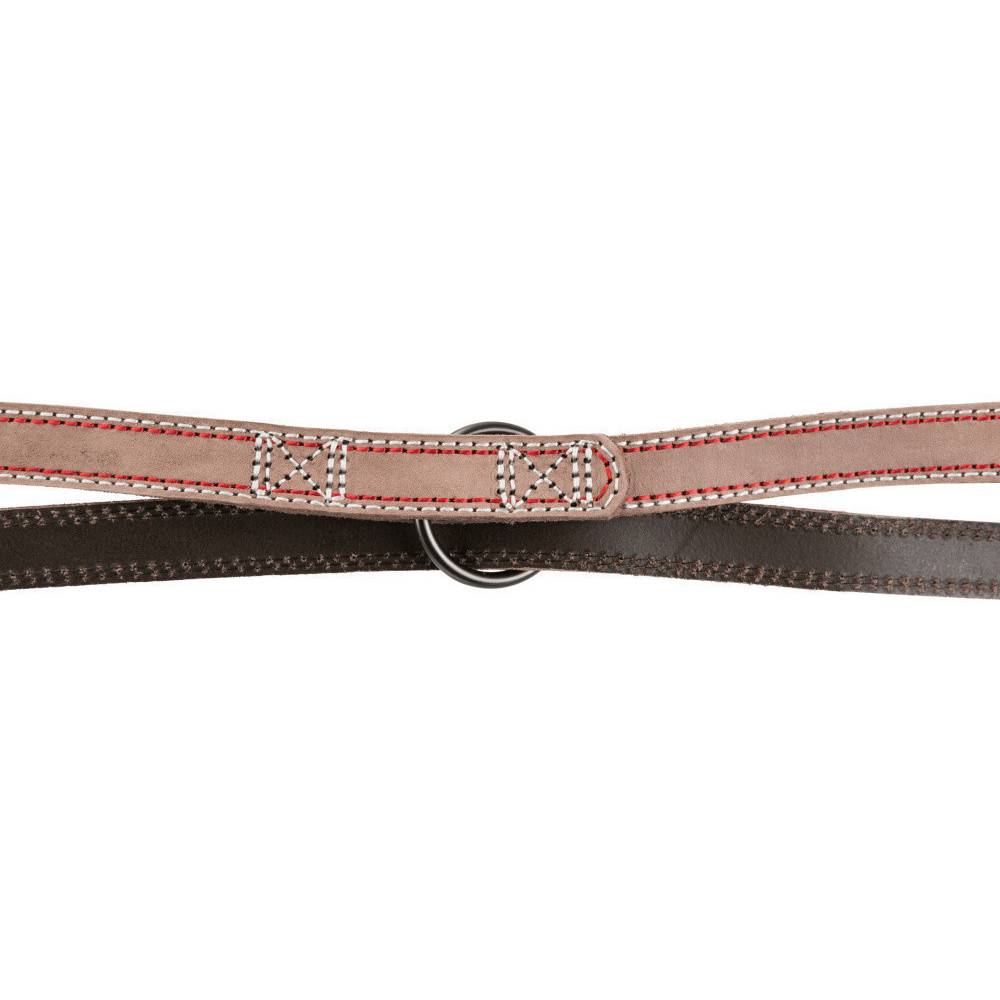 Trixie - Trixie - Laisse 20 mm x  2 M  en cuir réglable marron pour chien - Image 7