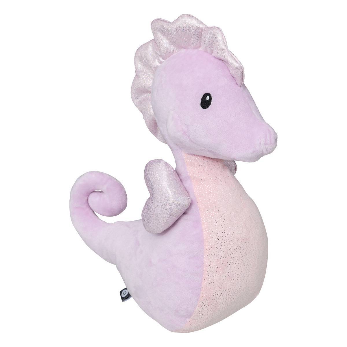 Atmosphera - Peluche hippocampe "Naia" H35cm rose - Atmosphera Créateur d'intérieur - Image 1