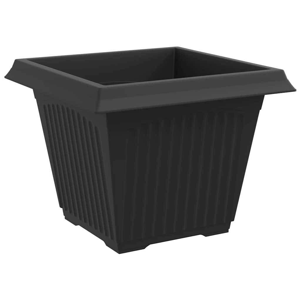 Vidaxl - Pots de plantes 6 pc Noir Plastique vidaXL 3403303 - Image 7