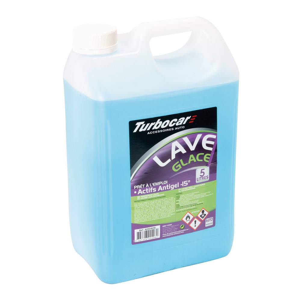 Sans Marque - Liquide lave-glace hiver 5 L protection -15°C - Image 1
