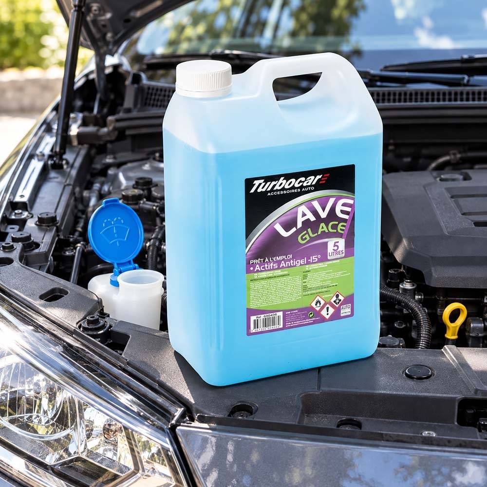 Sans Marque - Liquide lave-glace hiver 5 L protection -15°C - Image 2