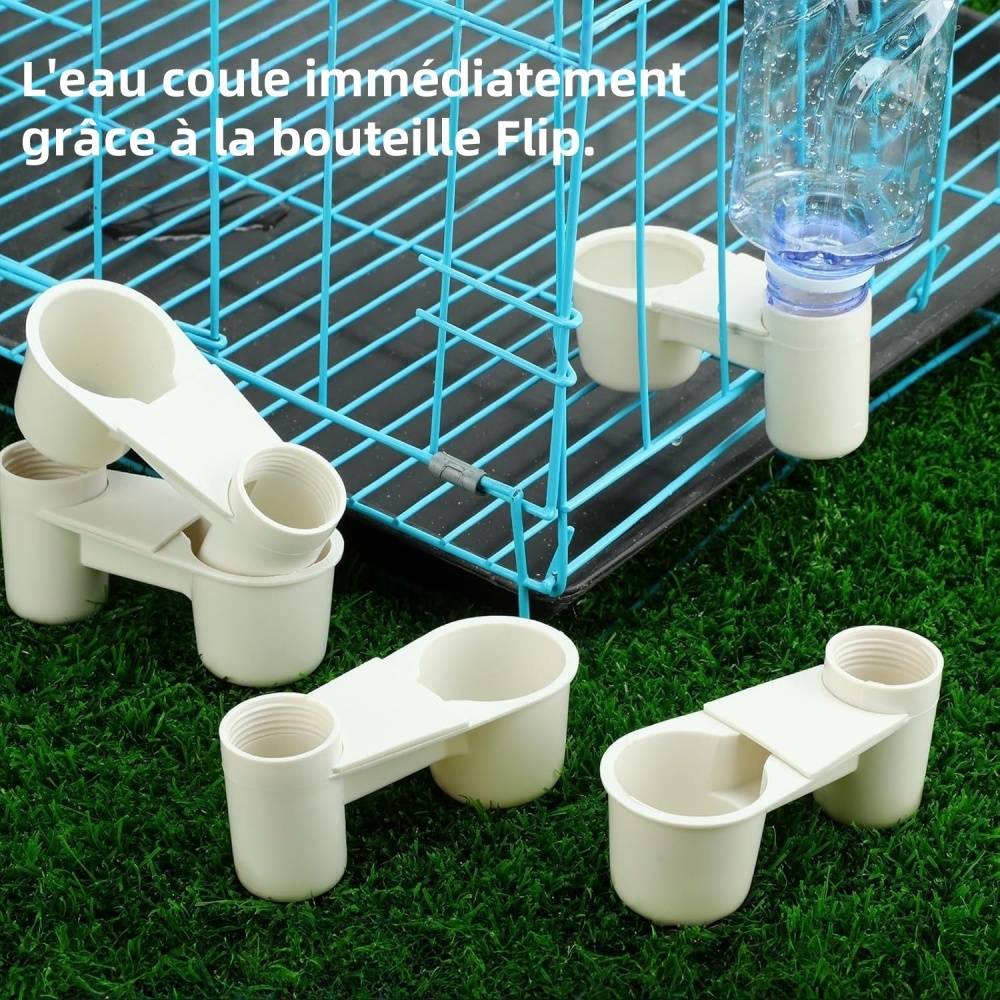 Set de 20 distributeurs d'eau pour oiseaux - Lytech - Image 3