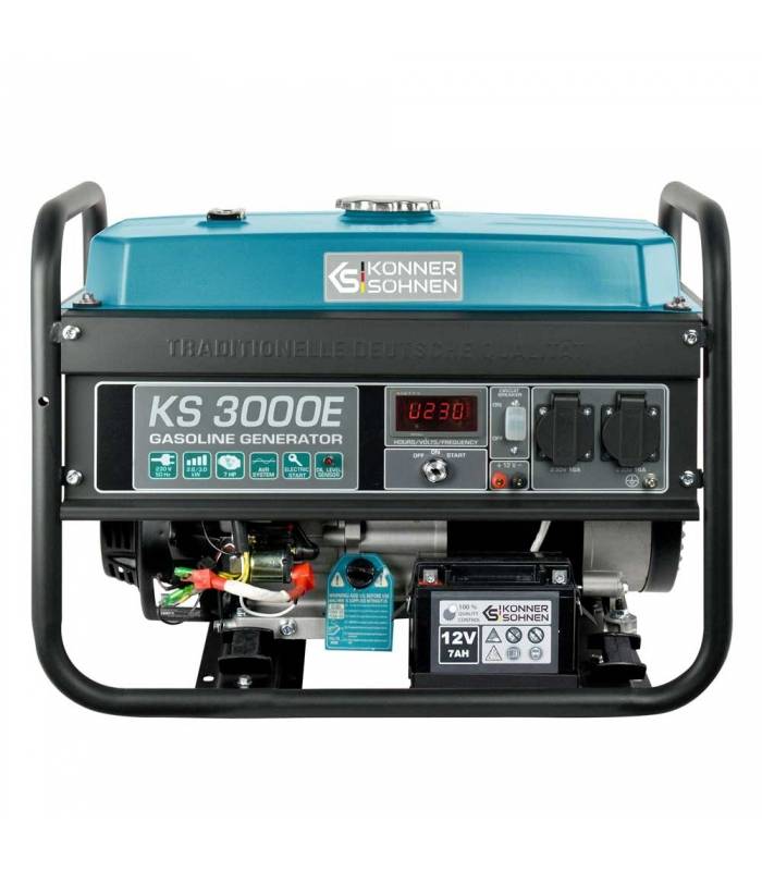 Générateur de secours 3 kW AVR avec démarrage électrique - Könner & Söhnen KS 3000E - Image 1