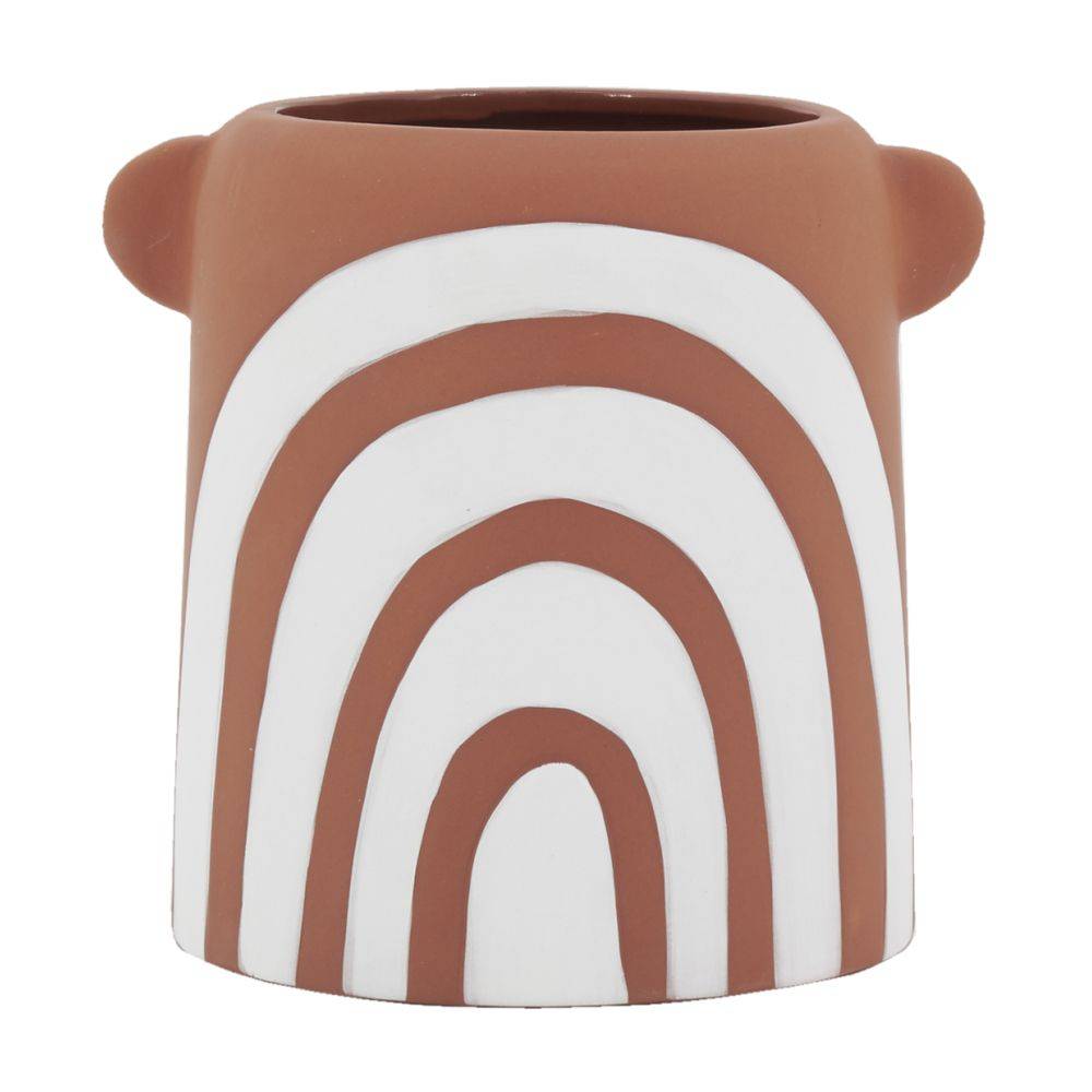 Aubry Gaspard - Vase en céramique Terracotta arc en ciel - Image 3