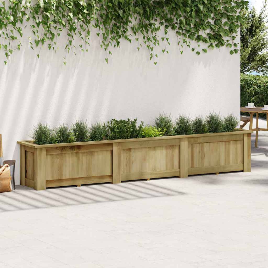 Vidaxl - Jardinière surélevée 291x50x50 cm Bois de pin imprégné vidaXL 49096 - Image 2