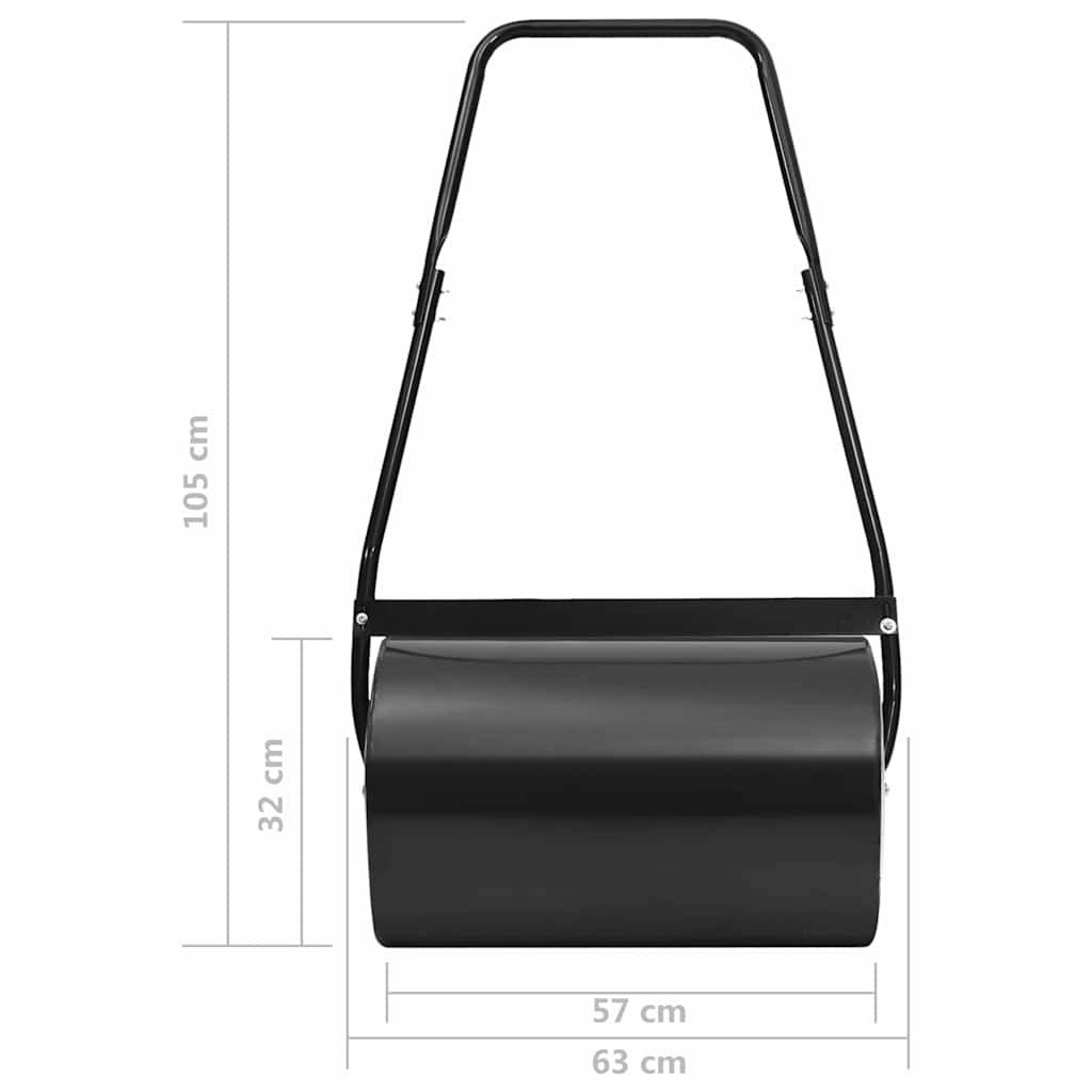 Vidaxl - Rouleau à gazon noir 63 cm 50 L vidaXL 147845 - Image 9