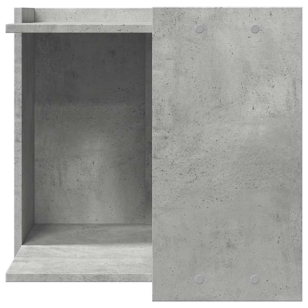 Vidaxl - Meuble de bac à litière pour chat gris béton bois d'ingénierie vidaXL 857754 - Image 5