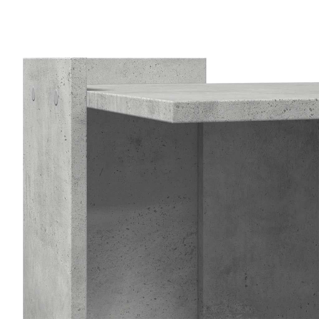 Vidaxl - Meuble de bac à litière pour chat gris béton bois d'ingénierie vidaXL 857754 - Image 8