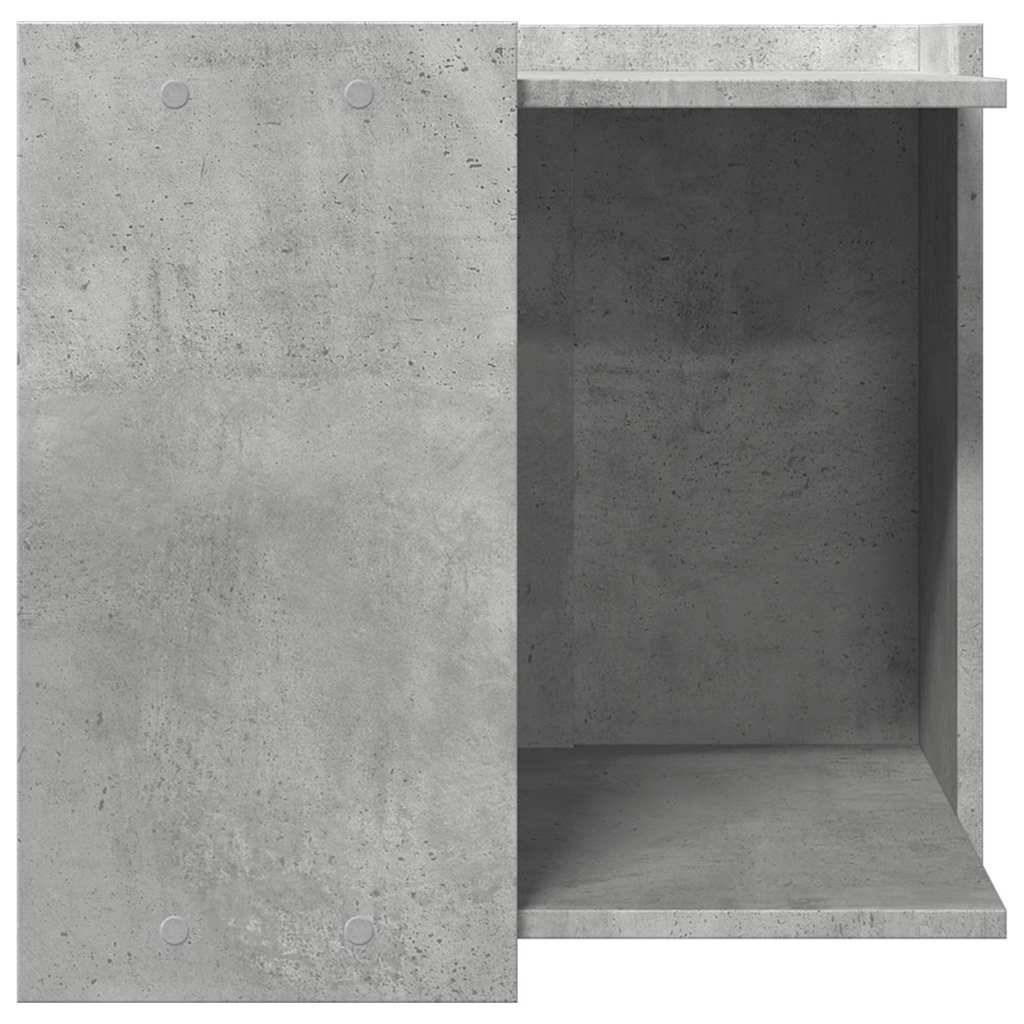Vidaxl - Meuble de bac à litière pour chat gris béton bois d'ingénierie vidaXL 857754 - Image 7