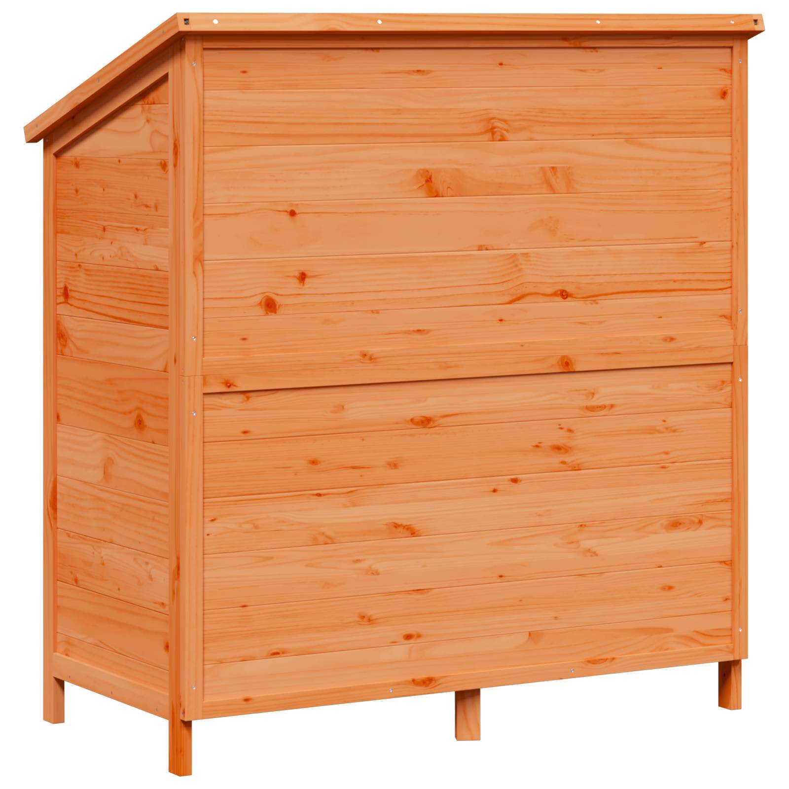 Vidaxl - Abri de jardin Marron 106 x 56 x 113,5 cm Bois de Sapin Massif vidaXL 42033475 - Image 8