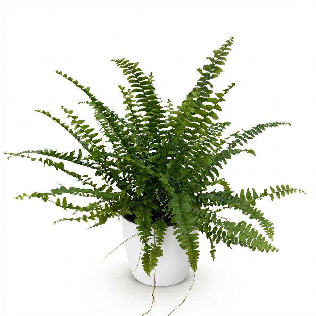 Nephrolepsis exaltata Green Lady - Pet-friendly - Pot de 12cm - Hauteur 25-30cm - 1 plante - Plantes d'intérieur - Image 2