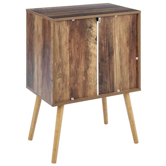 Beliani - Commode Panneau de particules de bois Effet béton gris BATLEY - 60x39x82- Beliani - Image 6