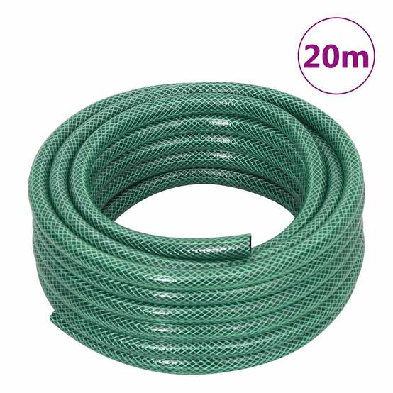 Enrouleur de tuyau acier galvanisé et plastique vert 40.5 x 34.5 x 47 cm - PANGIVO - Image 9