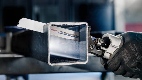 Jeu de 5 lames de scie sabre PRO Medium-Thick Metal precise S937BEF - 150 mm - BOSCH - 2608658991 - Image 5