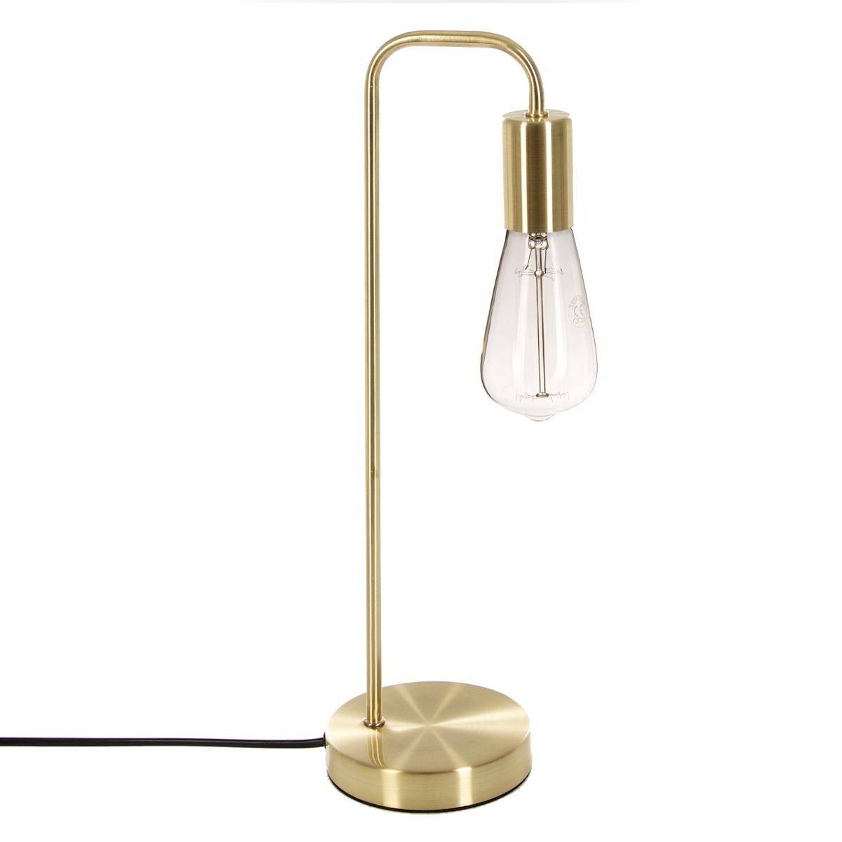 Lampe à Poser en Métal "Essential Mood" 46cm Or