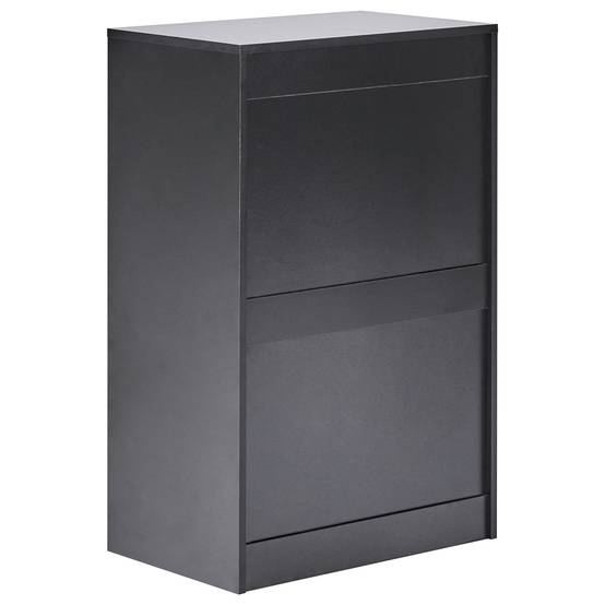 Beliani - Commode MDF Noir ALBERTA - 60x38x94- Beliani - Image 6