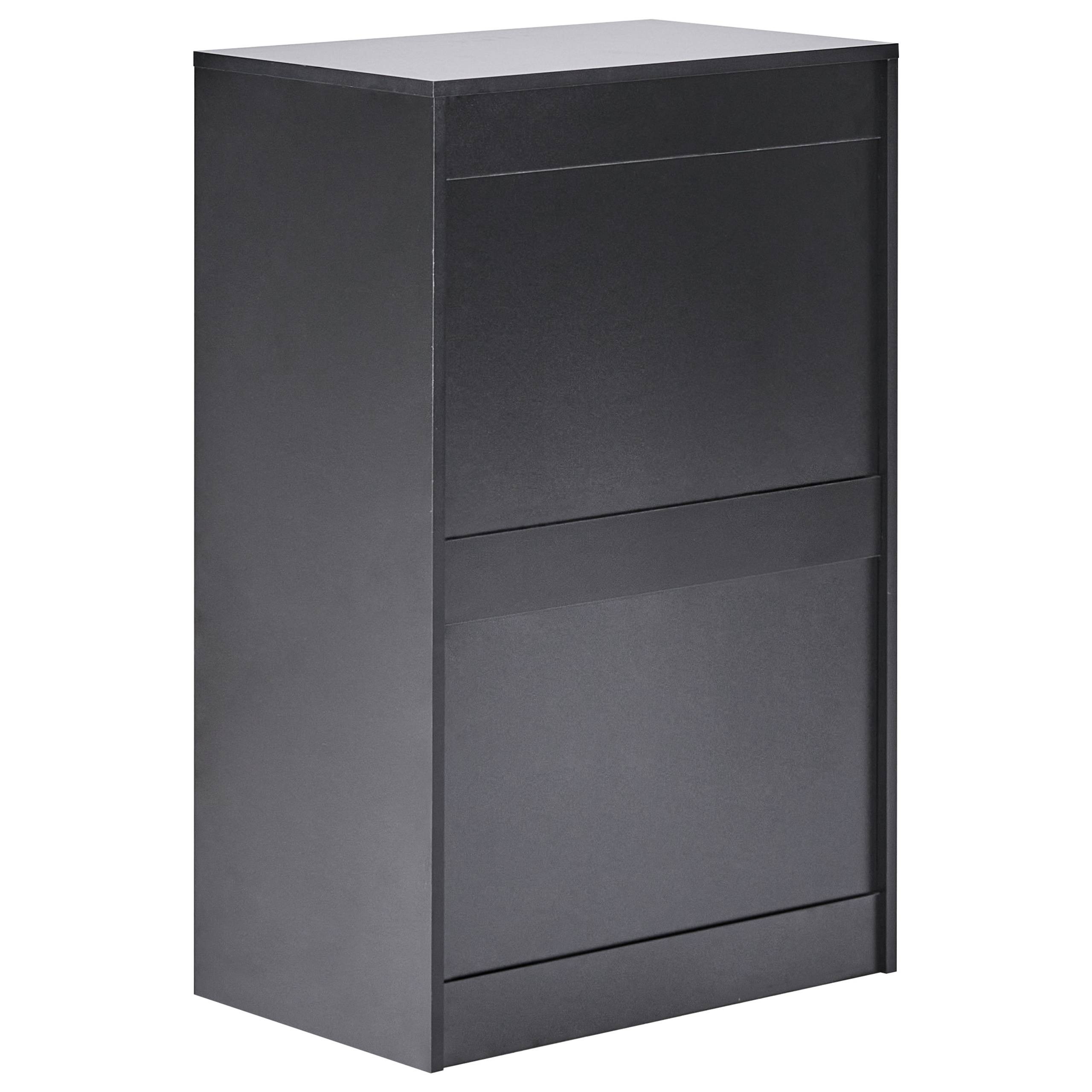 Beliani - Commode MDF Noir ALBERTA - 60x38x94- Beliani - Image 6