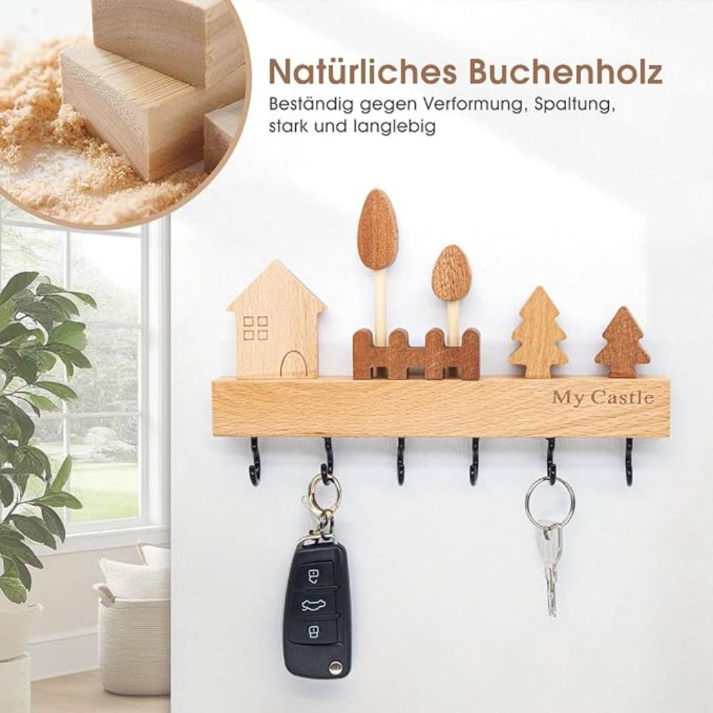 Porte-clés en bois DtopbuyAge - Image 2