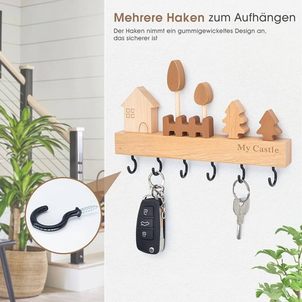 Porte-clés en bois DtopbuyAge - Image 3