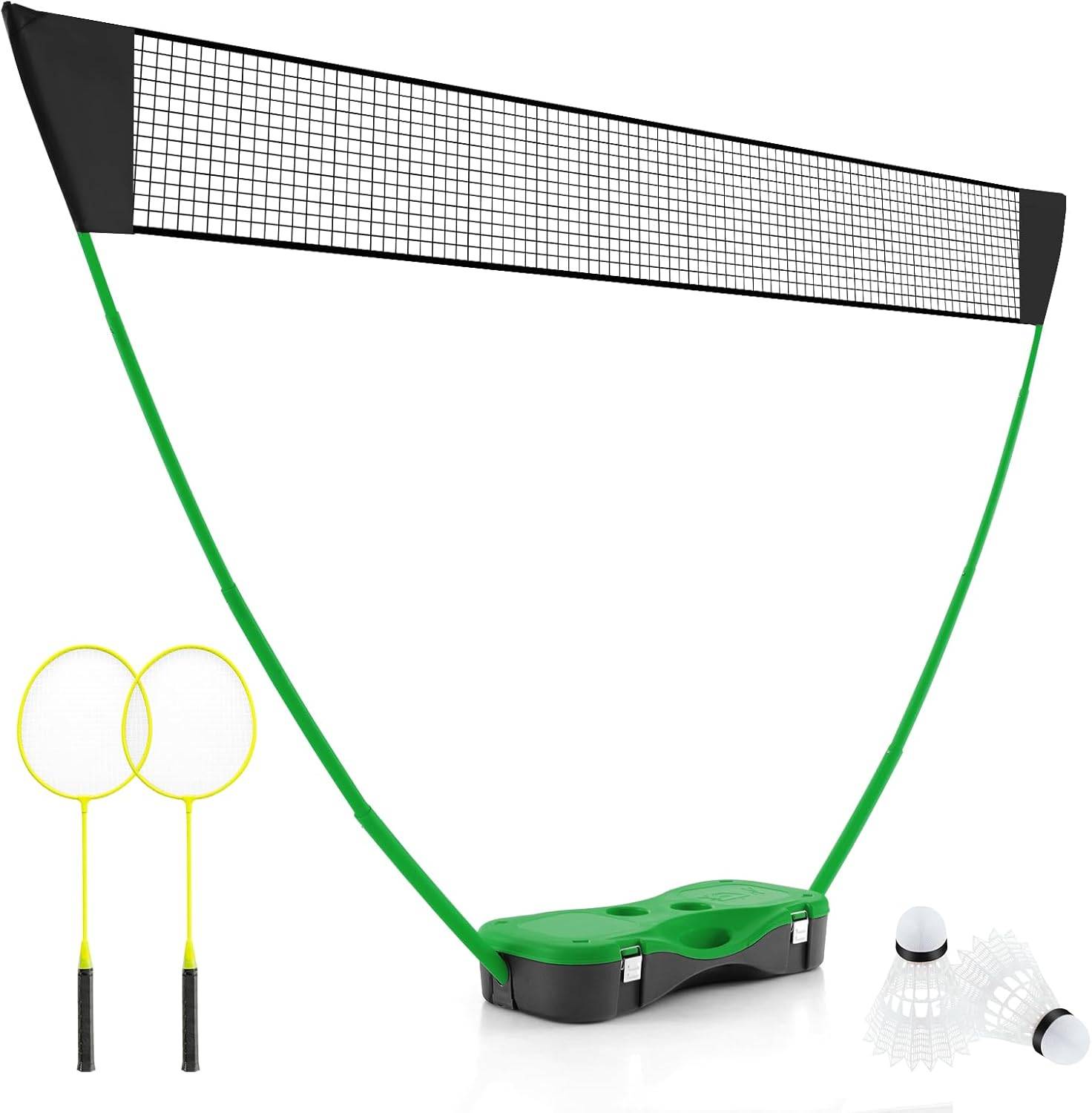 VEVOR Filet de badminton, 5,1 m, filet pliable de volley-ball reglable