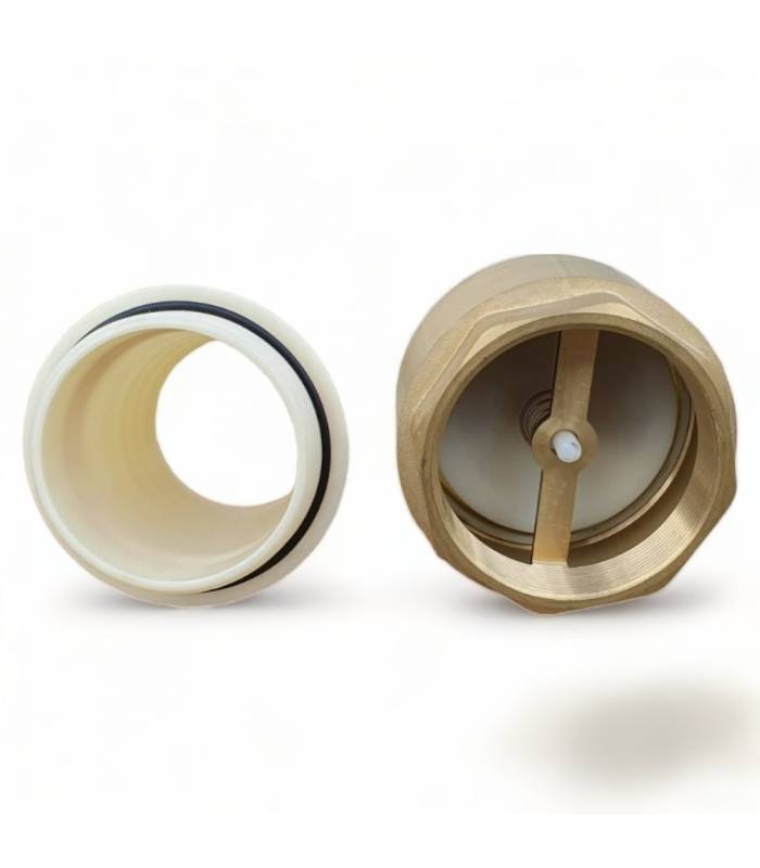 Clapet anti retour en laiton avec crépine et manchette, pour pompe - 4 pouces (100 mm) - Image 3