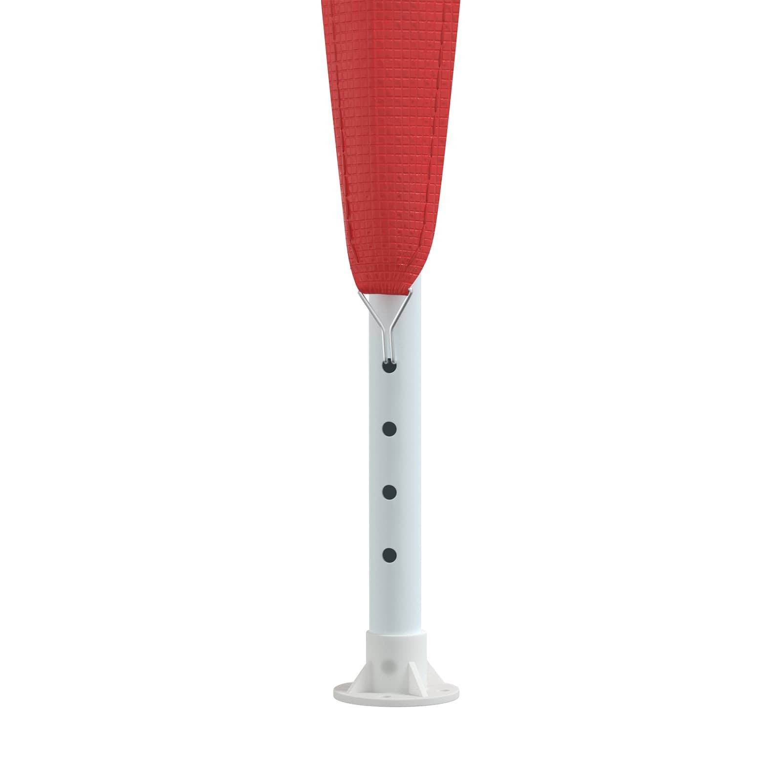 ComfortXL - Tente de réception PE acier rassemblements plein air fenêtres latérales 250x250cm rouge - ComfortXL Outdoor Living - Image 7