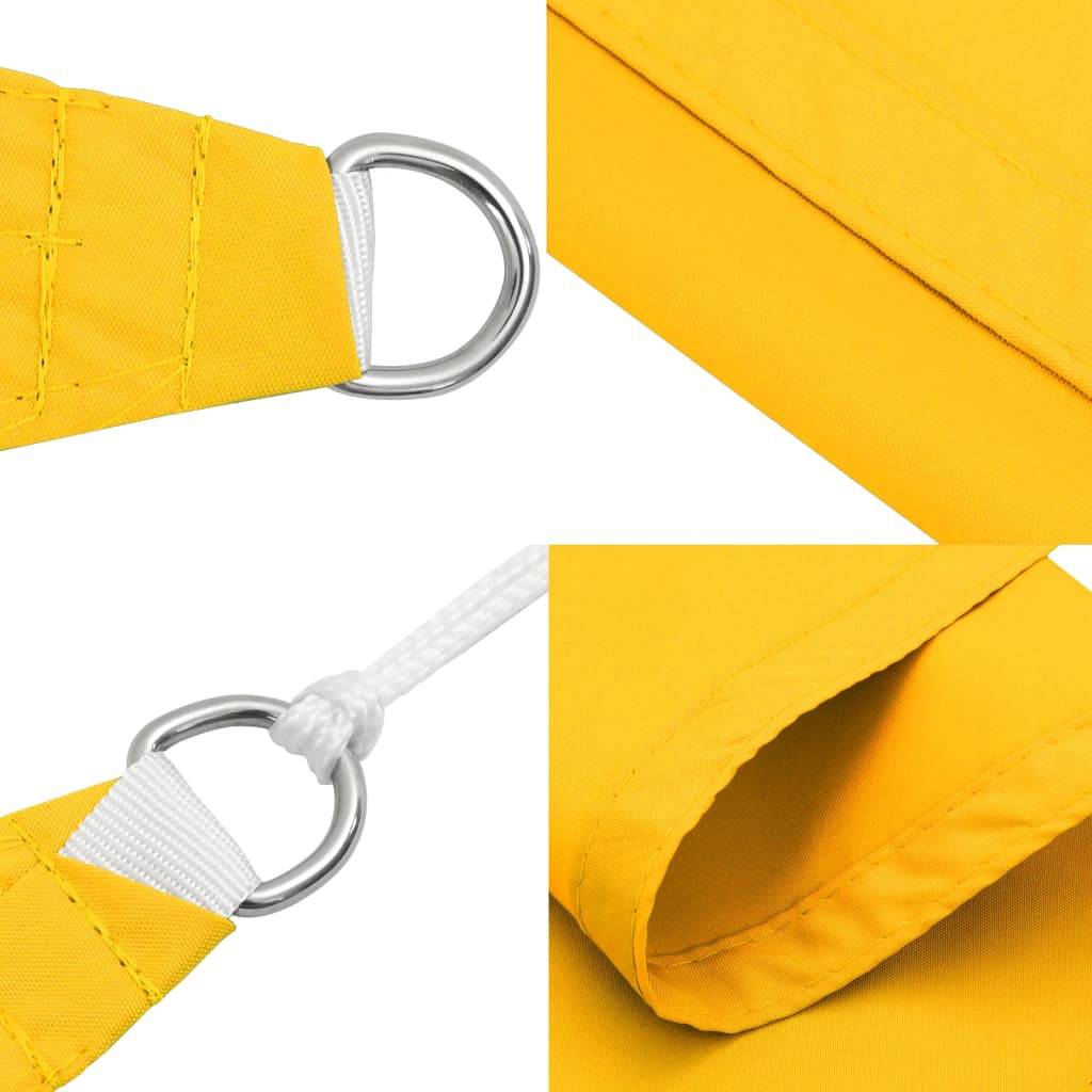 Voile parasol tissu oxford jaune 2.5 x 4 x 0.1 cm - PANGIVO - Image 5