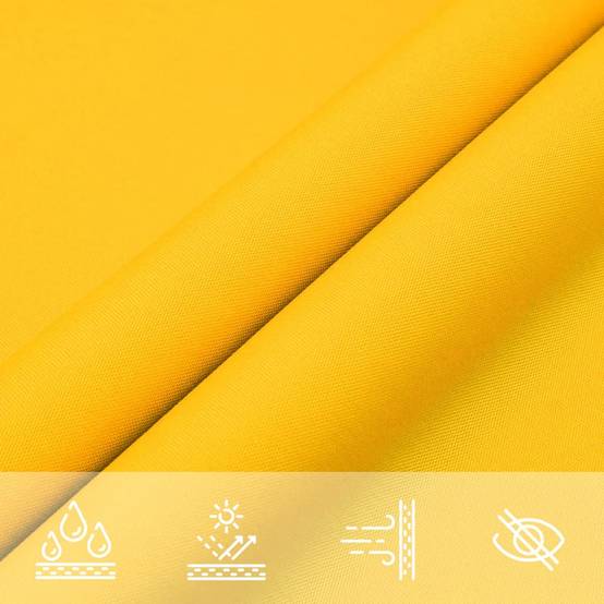 Voile parasol tissu oxford jaune 2.5 x 4 x 0.1 cm - PANGIVO - Image 6