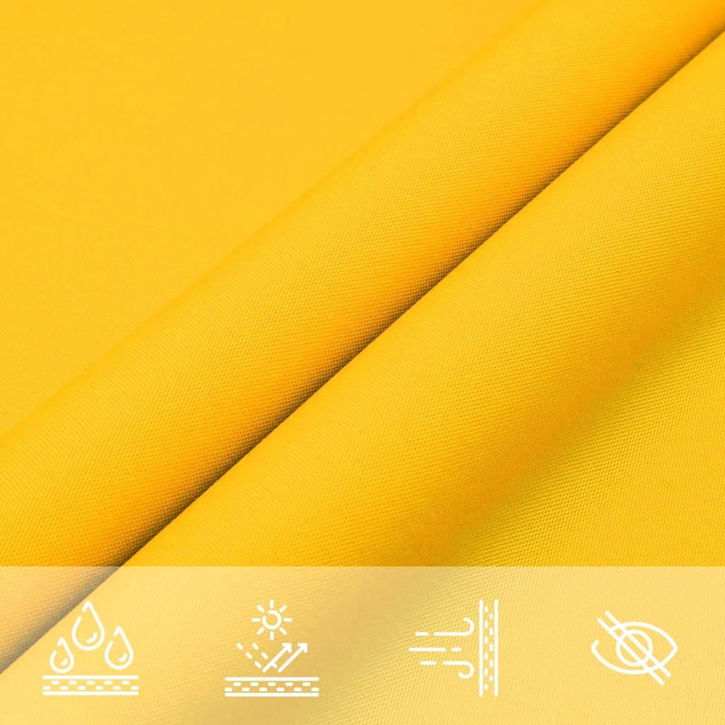 Voile parasol tissu oxford jaune 2.5 x 4 x 0.1 cm - PANGIVO - Image 6