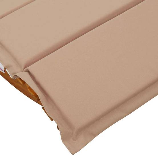 PANGIVO - Transat bois acacia marron 60 x 154 x 74 cm avec coussin, Poids :30kg - PANGIVO - Image 9