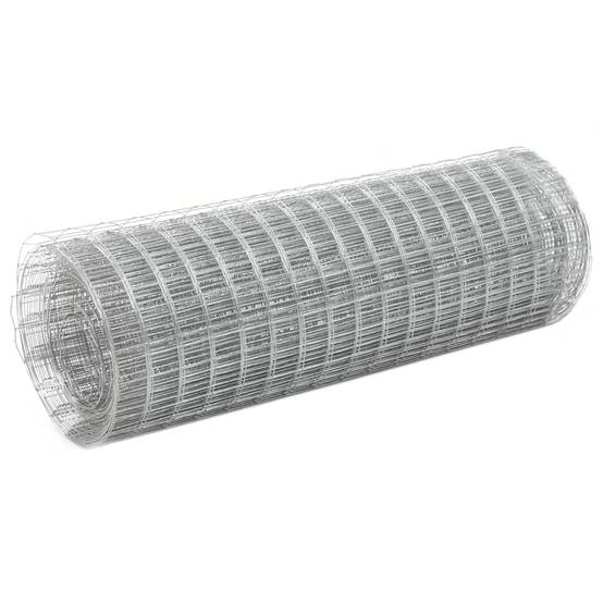 Grillage Volière Acier Galvanisé Jardin Protection 12mm 25x0,5m - ComfortXL Outdoor Living - Image 1
