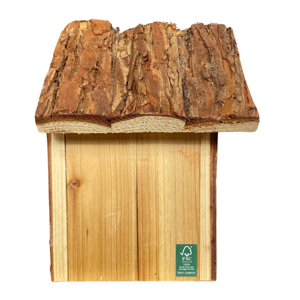 Esschert Design - Nichoir pour oiseaux mésange bleue avec toit écorce - Esschert Design - Image 3